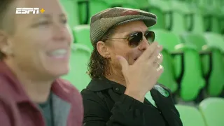 Abby Wambach & Matthew McConaughey compare acting to soccer