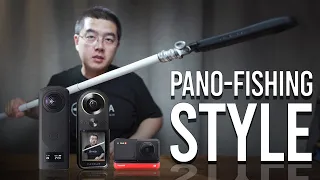 PANO-FISHING Style EXPLAINED with THETA Z1, QooCam 8K and Insta360 One R , Viewpoint MATTERS!!!!