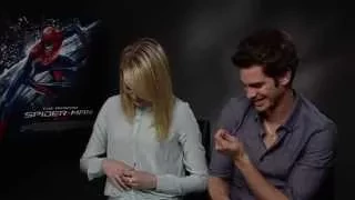 Andrew Garfield on Comic Con / Why Emma Stone Never Trust Her Instinct