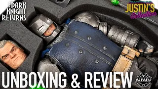 Batman The Dark Knight Returns Armored Rovanic Studio 1/6 Scale Figure Unboxing & Review