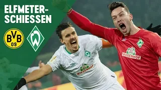 DFB Pokal: Pavlenka & Kruse entscheiden Elfmeterschießen | Borussia Dortmund - Werder Bremen 5:7