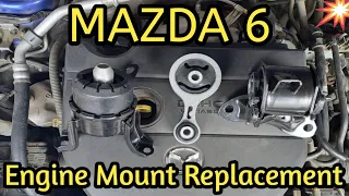 How To Replace Engine Mount 03-06 Mazda 6