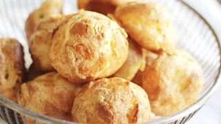 Delicious French cheese buns Gouges