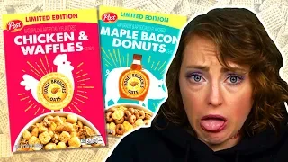 Irish People Try Weird American Cereal