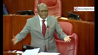 Senators Sifuna & Khalwale give CS Murkomen a hard time in Senate!!