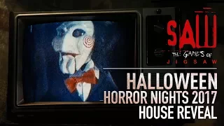 SAW: The Games of Jigsaw House Reveal | Halloween Horror Nights 2017