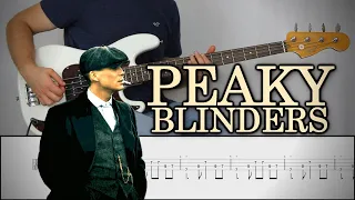 PEAKY BLINDERS (OST) | Bass Cover Tutorial (FREE TAB)
