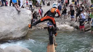 When you choose the hard way in a Hard Enduro Race.