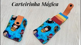 VEJA QUE DESIGN ENCANTADOR CARTEIRINHA PORTA CARTÃO VOCÊ NUNCA MAIS  VAI PERDER OS SEUS CARTÕES ❤️