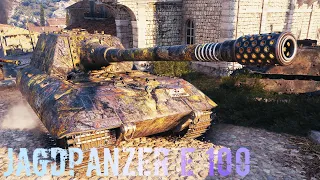 Jagdpanzer E 100, 10к УРОНА 5 КИЛОВ НА МОНАСТЫРЕ