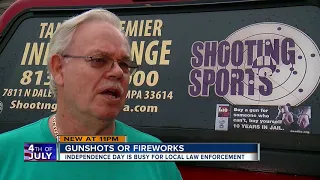 Police readying for increased 'shots fired' calls across Tampa Bay on 4th of July