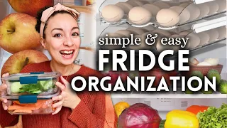 Revamping My Refrigerator: An Organization Makeover