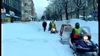 Århundradets snöstorm - Minnen & bilder från dagarna som skakade Gävle 1998