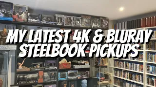My Latest 4k & Bluray Steelbook Pickups.