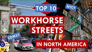 10 Busiest Streets in North America: Streets in the US, Canada and Mexico That Carry the Most People