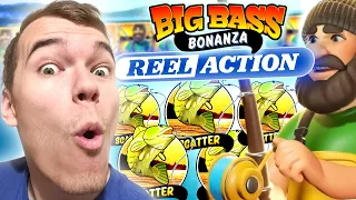 *NEW* Big Bass Bonanza Reel Action! || Bonus Buys