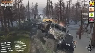 SpinTires - карты "Проект 2" и "After a Hard path 5" лёгкий обзор