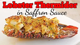 Lobster Thermidor in Saffron Sauce - PoorMansGourmet
