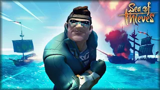 Fighting a TOXIC Reaper Galleon in Sea of Thieves