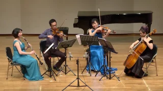 Jean Francaix: Quartet for English Horn, Violin, Viola, and Cello: 1st Movement