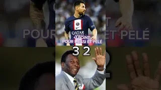 Qui est le MEILLEUR entre Messi et Pelé !