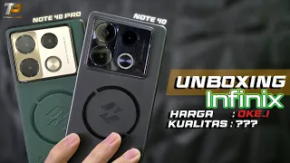 UNBOXING INFINIX NOTE 40 & INFINIX NOTE 40 PRO INDONESIA