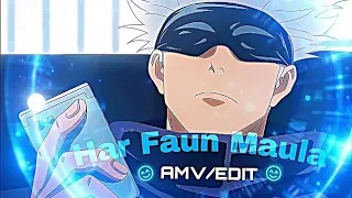 Gojo X Har Fun Maula || Prilord Gaming || Gojo Own This Song #amv #jjk #gojo #anime