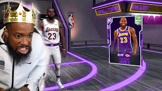 NBA 2K20 INSANE PACK OPENING LUCK! WE GOT LEBRON JAMES!!