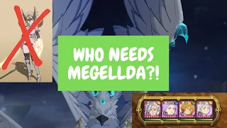 GODDESSES VS HRAESVELGR!! NO MEGELLDA!! 7DS Grand Cross Bird Team Showcase