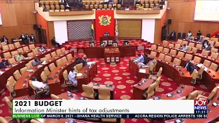 2021 Budget: Information Minister hints of tax adjustment - Business Live on JoyNews (9-3-21)