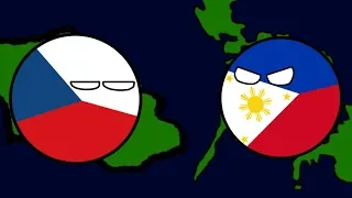 Philippines vs Czech Republic in a Nutshell [Mapper + Countryballs Animation]