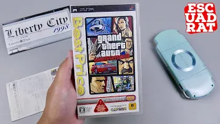 GTA LIBERTY CITY STORIES PSP English, Gameplay & Unboxing - PSP 2000 - Grand Theft Auto