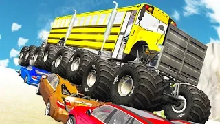 Beamng drive - Monster Truck Crashes #5