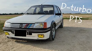 Peugeot 205 D-turbo 1993 - Restylée Peugeot Talbot Sport - Présentation complète