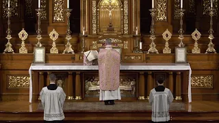 Live Stream - Laetare Sunday Mass - (1962 Missal) March 19th