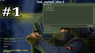 Counter Strike 1.6 console commands | Tutorial - 1