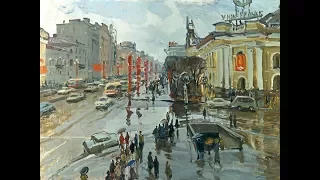 AUTUMN IN LENINGRAD. Leningrad School of Painting (1950-70s.)