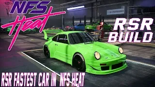 PORSCHE 911 RSR RACE BUILD! | Need For Speed Heat | THE FASTEST CAR IN NEED FOR SPEED HEAT