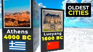 The Oldest Cities in the World — Comparison in 3D