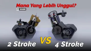 Mesin 2 Stroke vs 4 Stroke | Manakah Yang Lebih Unggul ? (2 Tak Vs 4 Tak) - Part 2