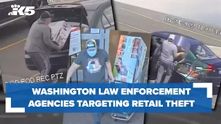 Washington law enforcement agencies working together to combat retail theft