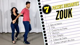 7 Passos Básicos de Zouk