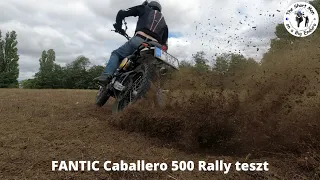 Fantic Caballero 500 Rally teszt III The Short Man