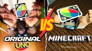 That one UNO EDIT but in MINECRAFT ANIMATION - COMPARISON