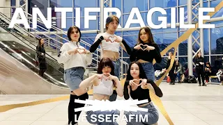 [KPOP IN PUBLIC | ONE TAKE]  LE SSERAFIM - 'ANTIFRAGILE' dance cover by MiVerse