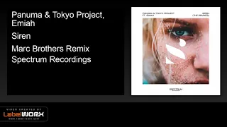 Panuma & Tokyo Project, Emiah - Siren (Marc Brothers Remix)