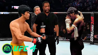 UFC4 Bruce Lee vs Tiny Jaa EA Sports UFC 4 PS5