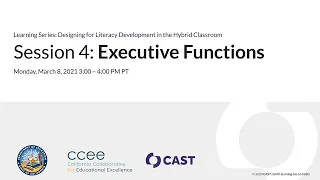 Session 4: Executive Functions