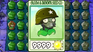 Gatling PEA ZomPlants - Vasebreaker Endless | Plants vs Zombies Mod ZomPlants vs Zombotany