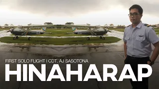 HINAHARAP Part 2 of special Vlog | First Solo Flight | CDT. AJ Sasotona | All Asia Aviation Academy.